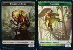 Phyrexian Germ // Squirrel Token